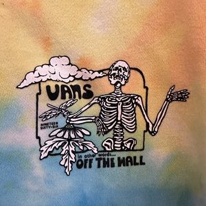 Vans - tie dye sweatshirt